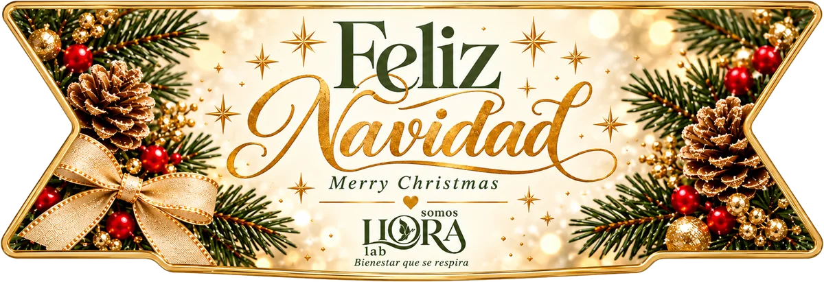 Feliz Navidad · Merry Christmas · Somos Liora Lab